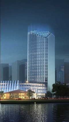 臺(tái)州第二高樓已建設(shè)過半!商貿(mào)核心區(qū)首個(gè)建筑群火熱施工中.